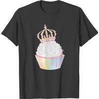 Sugary Cupcake With Candy Crown T-shirt