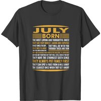 July Born Tshirt T-shirt — Mens T Shirts