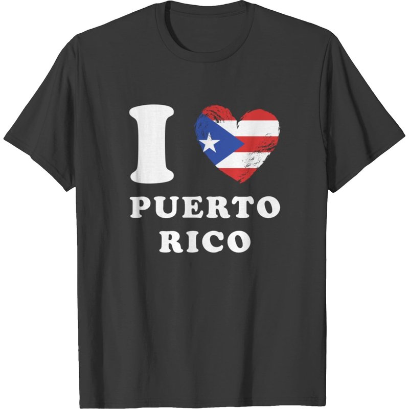 I Love Puerto Rico T-shirt — T-shirts pour hommes