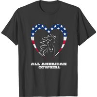 All American Cowgirl T-shirt — T-shirts pour hommes