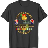 Vietnam Combat Vet 2nd Bn 94th Artillery T-shirt