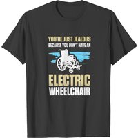 Handicap Humor Jealous Disabled Survivor Warrior T-shirt