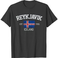 Vintage Reykjavik Iceland Souvenir Gift T-shirt — T-shirts pour hommes