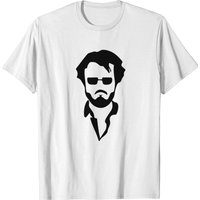 Rajinikanth Figure Tamil Kollywood T-shirt — T-shirts pour hommes
