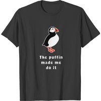 Puffin Iceland Funny Bird T-shirt