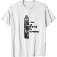 Duke Kahanamoku "out Of Water I'm Nothing." T-shirt — T-shirts pour hommes