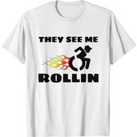 They See Me Rolling, For Wheelchair Users, Rollers T-shirt