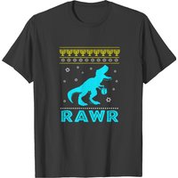 Hanukkah Menorah Rawr Dino Dinosaur Dreidel Jewish T-shirt — T-shirts pour hommes