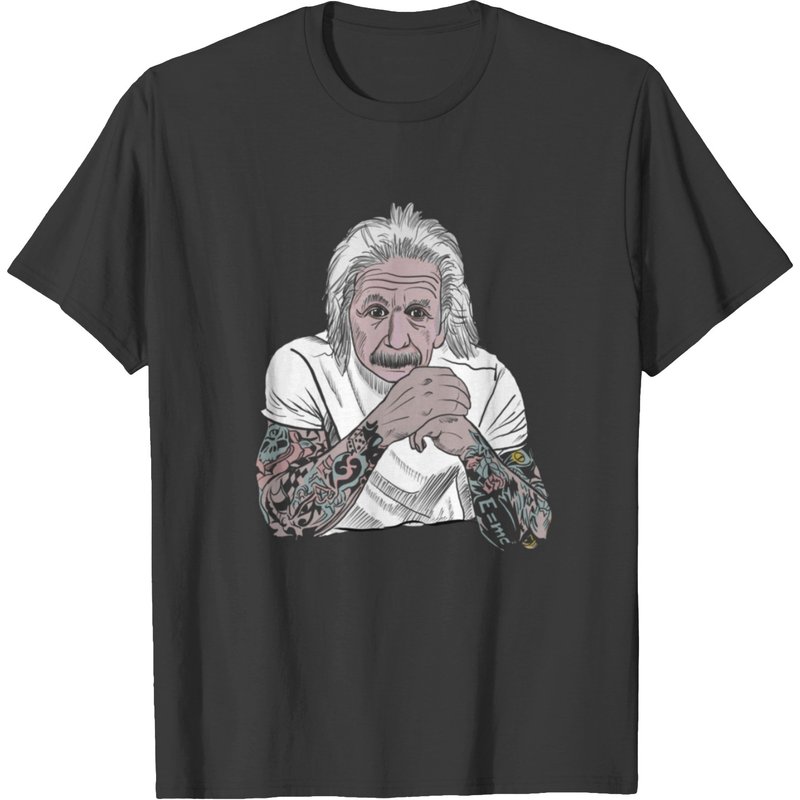 Tattoo Einstein T-shirt — T-shirts pour hommes