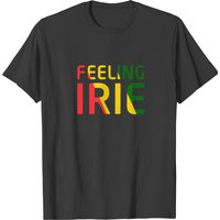 Feeling Irie Reggae Ganja Jamaica Rasta Music T-shirt — T-shirts pour hommes