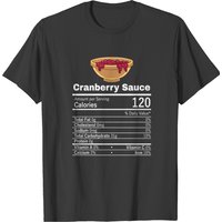 Cranberry Sauce Nutrition Thanksgiving Costume T-shirt — T-shirts pour hommes