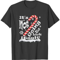 It S Not Going To Lick Itself Christmas Adult Joke T-shirt — T-shirts pour hommes