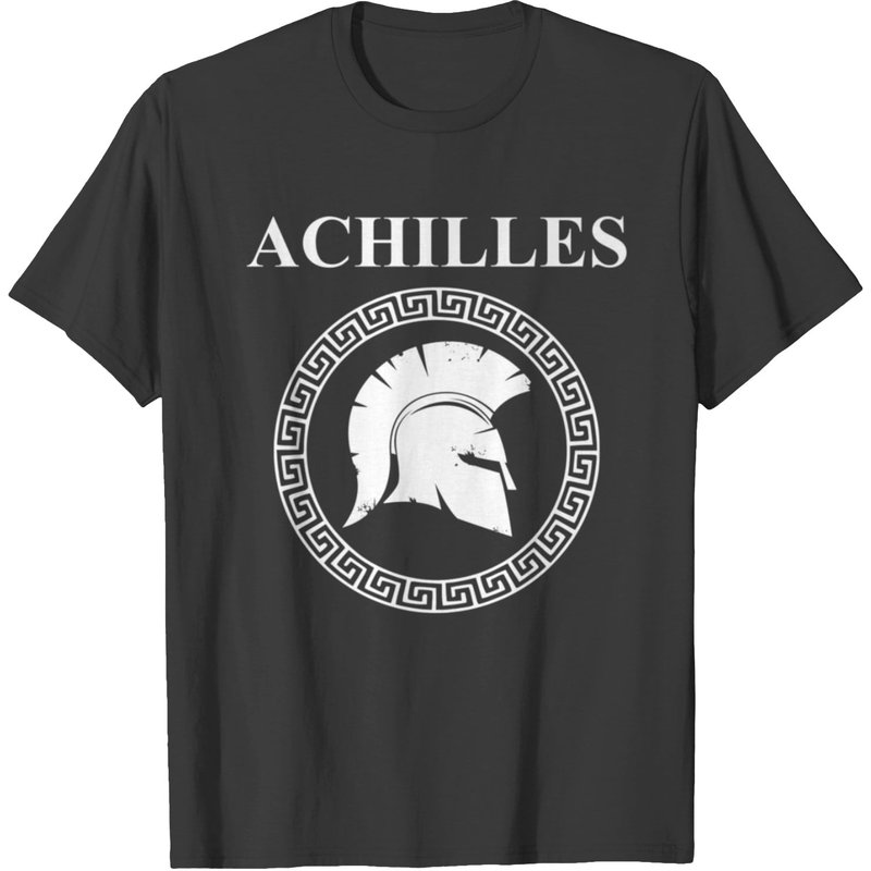 Veteran Gift-achilles Ancient Greek Warrio T-shirt — T-shirts pour hommes