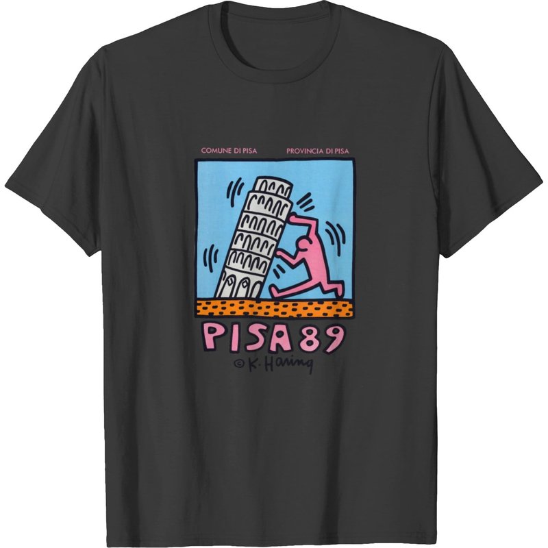 Keith Haring Pisa 89 T-shirt — T-shirts pour hommes