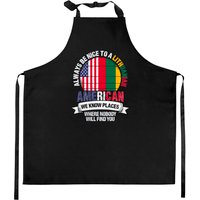 Lithuanian American Know Places Lithuania Flag Kitchen Aprons — Tabliers de cuisine