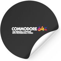 Commodore 64 Computer Logo - Commodor 64 - Stickers