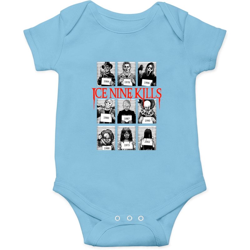 Unisex Onesies - Organic Cotton Nightmare Ice Nine Kills — Bodys bébé