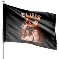 Elvis Presley Vintage House Flag - Classic Elvis Tribute Banner — Decorative Flags