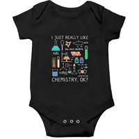 Chemistry I Just Really Like Chemistry, Ok? Onesies — Bodys bébé