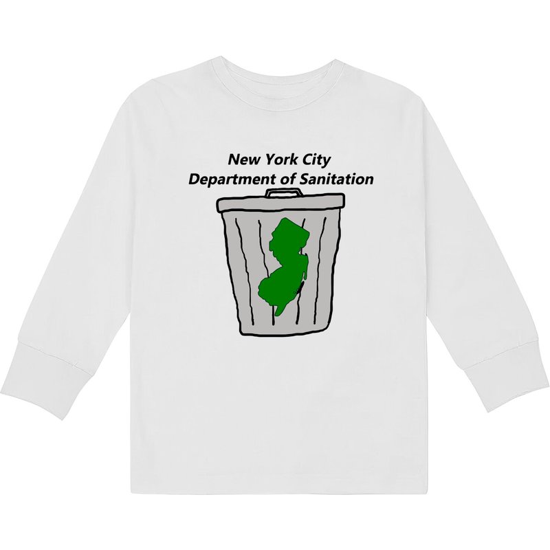 Ny Department Of Sanitation Kids Long Sleeve T-shirts