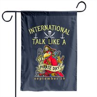International Talk Like A Pirate Day Pirate Lover Garden Flags