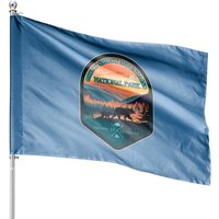 Great Smoky Mountains National Park Est 1932 Souvenir Hiking - Great Smoky Mountains National Park - House Flags