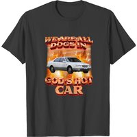 We Are All Dogs In God's Hot Car Shirt, We Are All Dog Shirt, Hot Car Shirt — T-shirts pour hommes