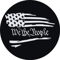 We The People Flag Spare Tire Cover — Accessoires pour camions
