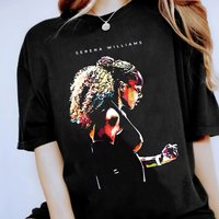 Serena Williams Goat Shirt, Serena Fan Shirt — T-shirts pour hommes