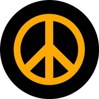 Peace Symbol Spare Tire Cover