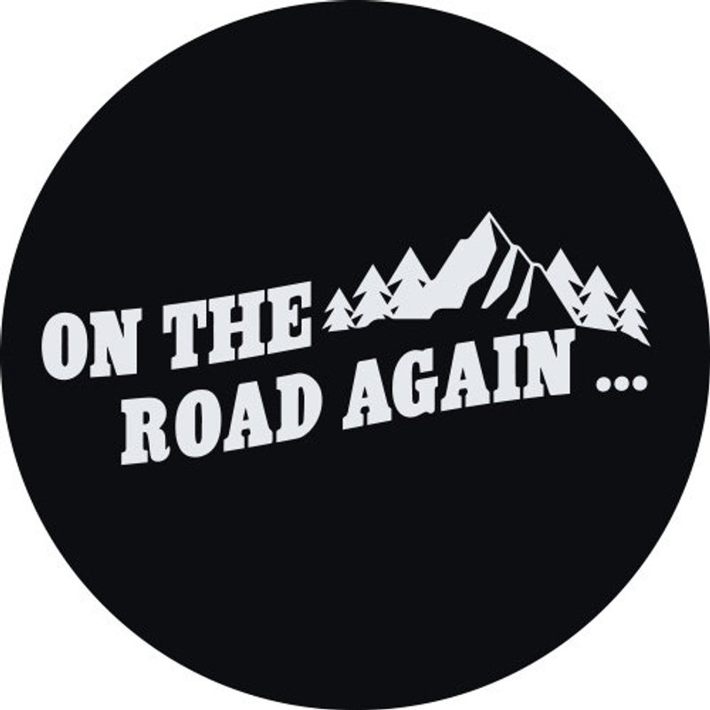 On The Road Again Spare Tire Cover — Accessoires pour camions