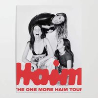 Haim The One More Haim Tour 2022 Poster — Posters & Prints