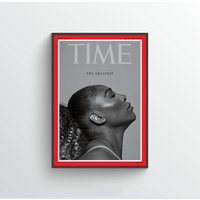 Serena Williams On The Cover Of Time Poster, Serena Williams Retirement 2022 Poster