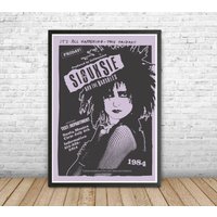 Punk Poster, Siouxsie And The Banshees 1984