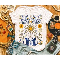 Celestial Sun And Moon Shirt, Mystical Cosmic Galaxy Tee