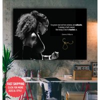 Serena Williams Quotes Poster, Serena Williams Retirement 2022 Poster — Posters & Prints