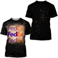 Fedex Bleached 3d T Shirt