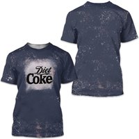 Diet Coke Bleached 3d T Shirt