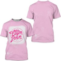 Elton John Bleached 3d T Shirt — T-shirts pour hommes