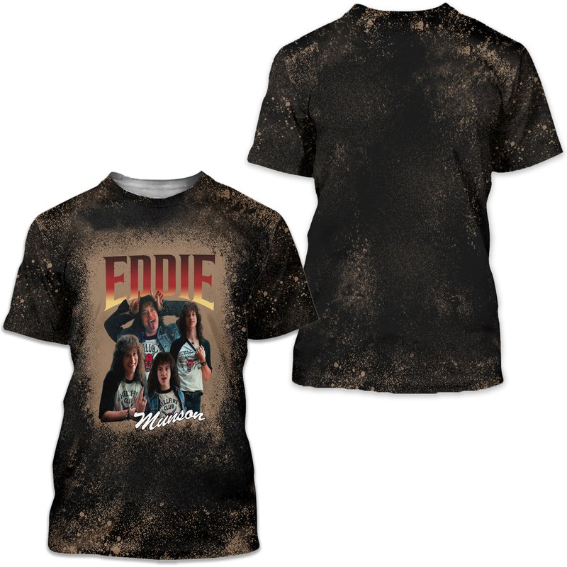 Ed Munson Bleached 3d T Shirt — T-shirts pour hommes