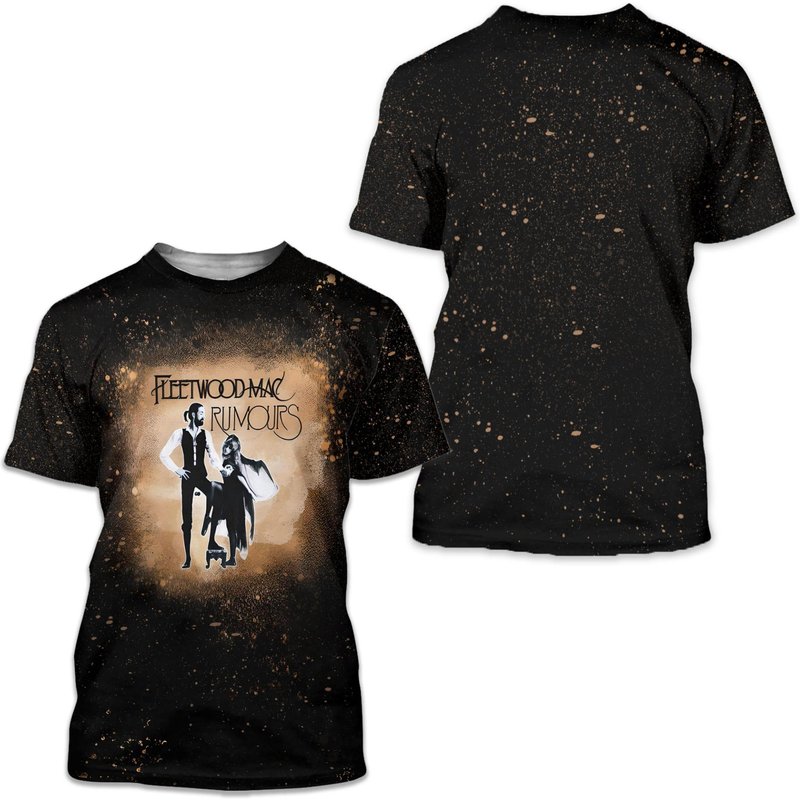 Fleetwood Mac Rumors Bleached 3d T Shirt — T-shirts pour hommes