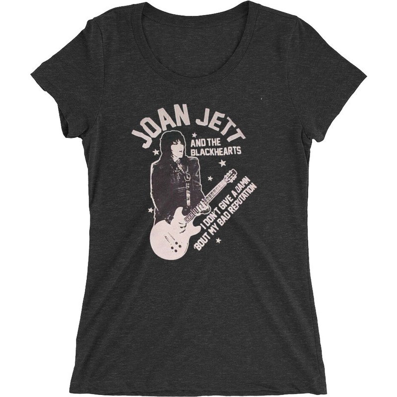 Joan Jett Classic Punk Rock Music Ladies' Short Sleeve T-shirt — T-shirts pour hommes