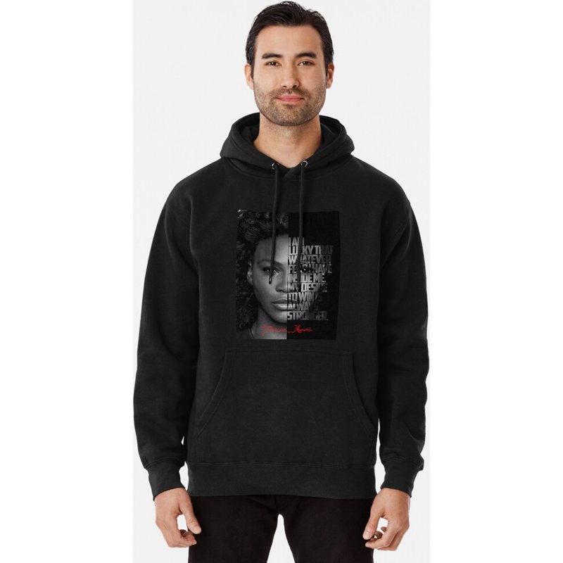 Serena Williams Pullover Hoodie — Mens Hoodies