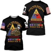 761st Tank Battalion 3d Tshirt — T-shirts pour hommes
