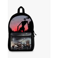 Siren Head Cartoon Cat Backpack