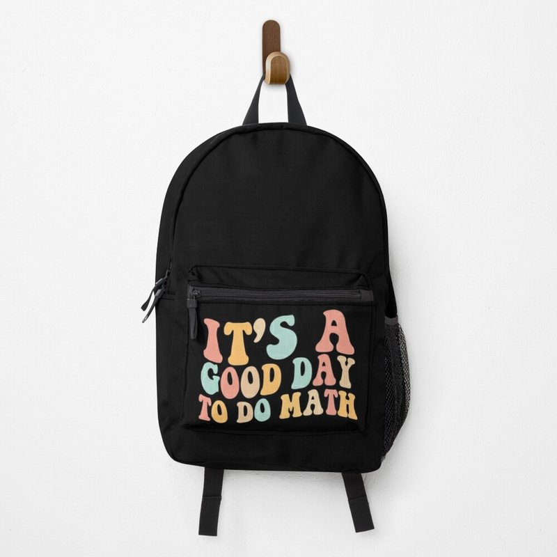 Its A Good Day To Do Math Backpack — Sacs à dos décontractés