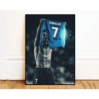 Cristiano Ronaldo,wall Art Canvas Painting Poster — Posters & Prints