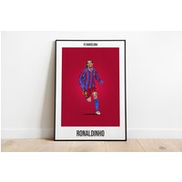 Ronaldinho - Football Poster — Posters & Prints