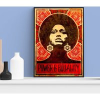 Angela Davis Poster 1971 Poster