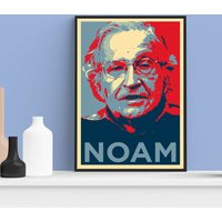 Noam Chomsky Art Photo Print Poster